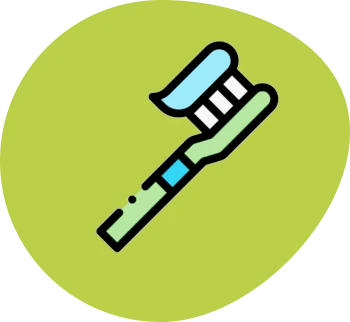 Illustration of a toothbrush